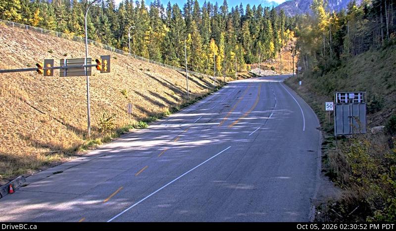 Latest DriveBC image at Galena Bay Landing - Lineup
