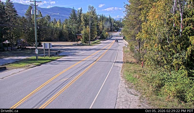 Latest DriveBC image at Nakusp - N