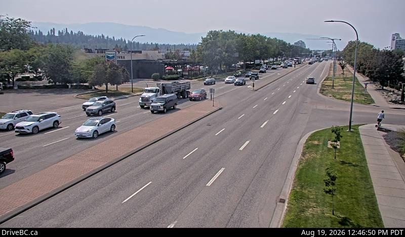 Latest DriveBC image at Kelowna - S