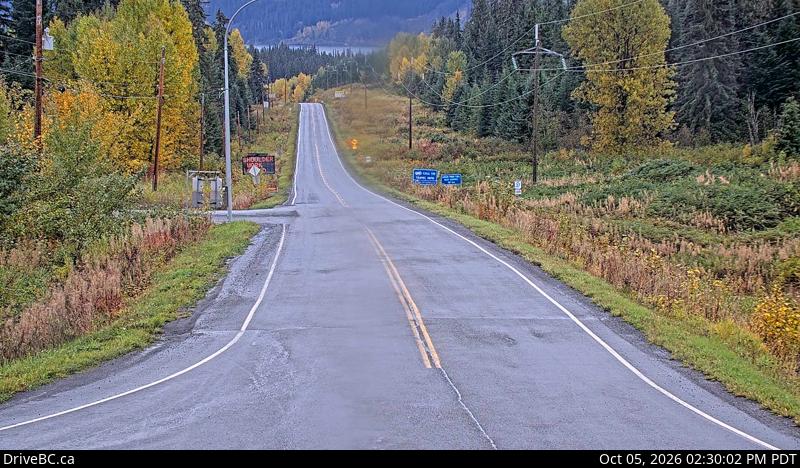 Latest DriveBC image at Meziadin Junction - S