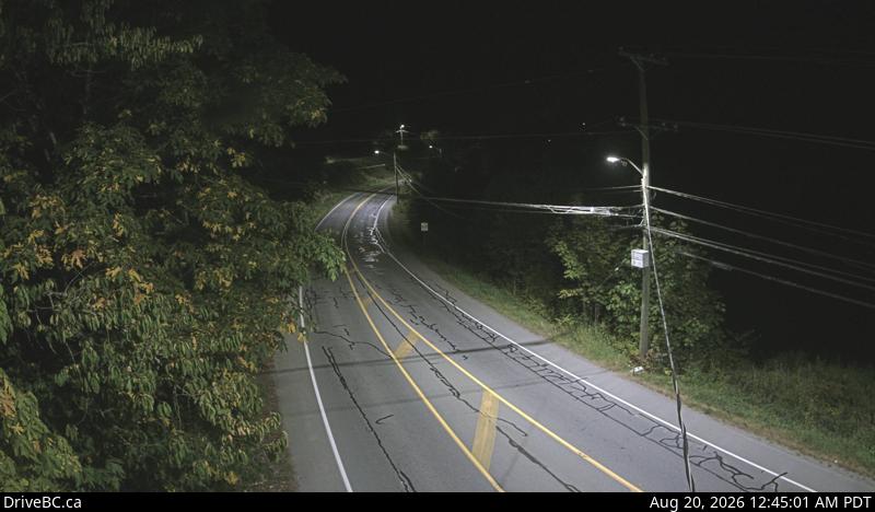 Latest DriveBC image at Tsuma-as Drive - W