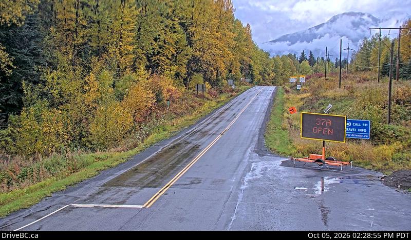 Latest DriveBC image at Meziadin Junction - W