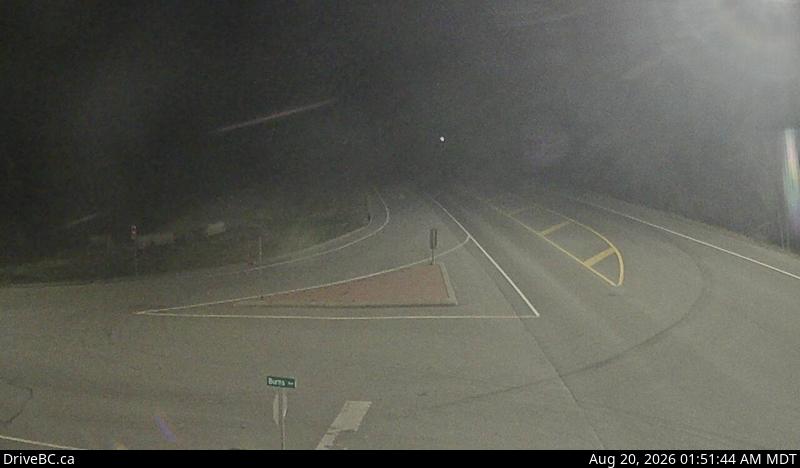 Latest DriveBC image at Canal Flats