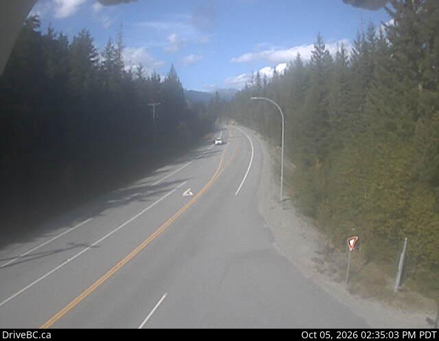 Latest DriveBC image at Wedge