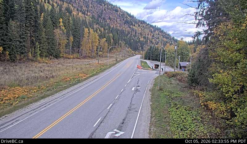 Latest DriveBC image at Wire Cache - N