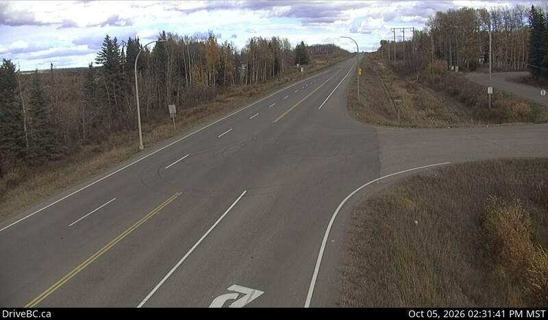 Latest DriveBC image at Chetwynd - E