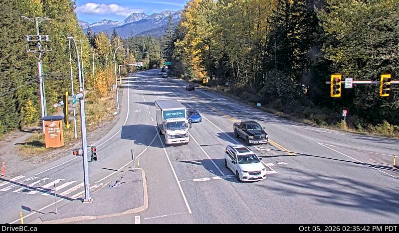 Latest DriveBC image at Function Junction - N