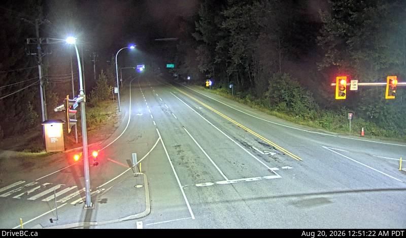 Latest DriveBC image at Function Junction - N