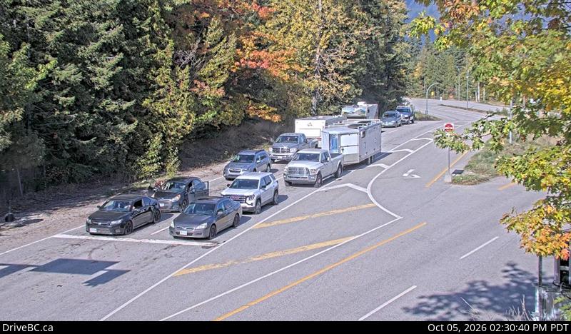 Latest DriveBC image at Shelter Bay - Lineup