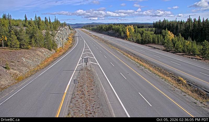 Latest DriveBC image at Elkhart - E