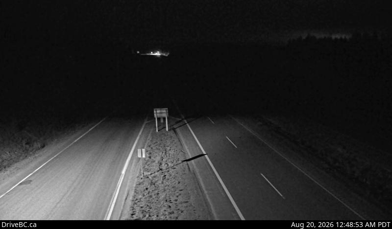 Latest DriveBC image at Elkhart - E