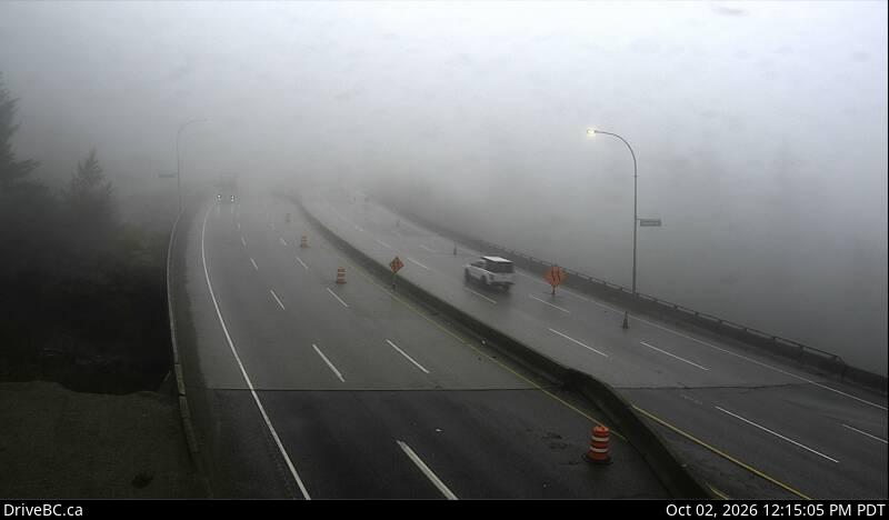 Latest DriveBC image at Coquihalla Great Bear Snowshed - N