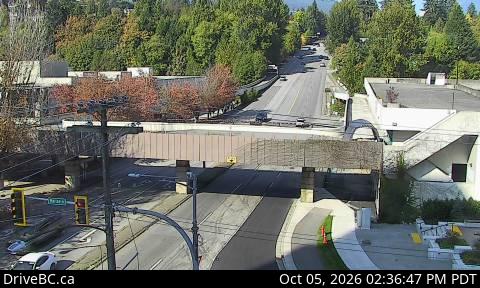 Latest DriveBC image at Taylor Way