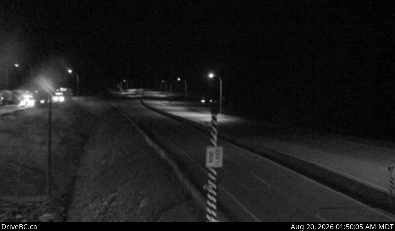 Latest DriveBC image at Kicking Horse Canyon