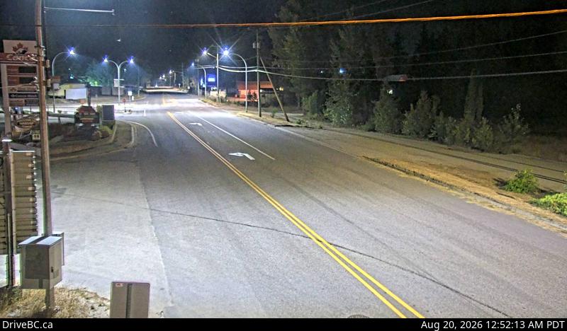 Latest DriveBC image at Nakusp - S