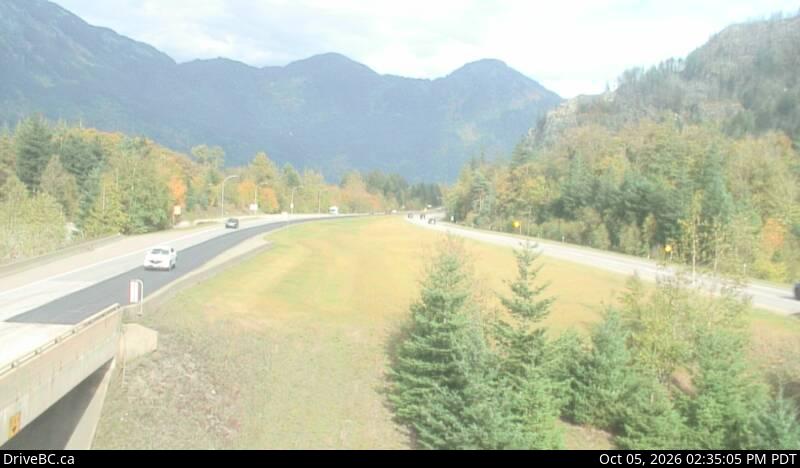 Latest DriveBC image at Hunter Creek