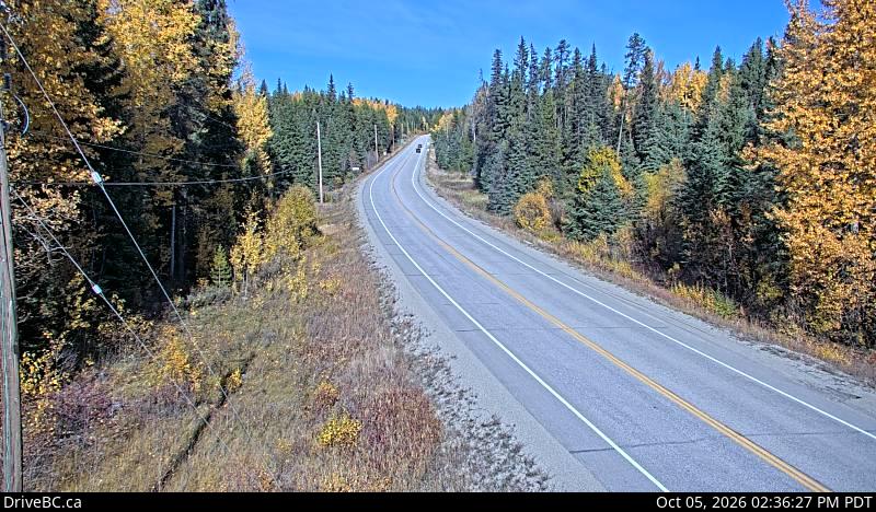 Latest DriveBC image at McCulloch - N