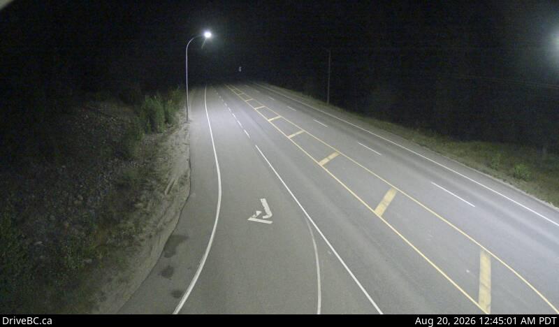 Latest DriveBC image at Hixon