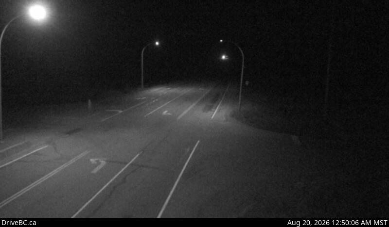 Latest DriveBC image at John Hart Highway