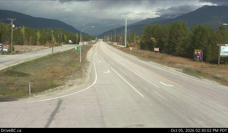 Latest DriveBC image at Blue River