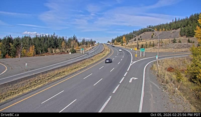 Latest DriveBC image at Comstock - N