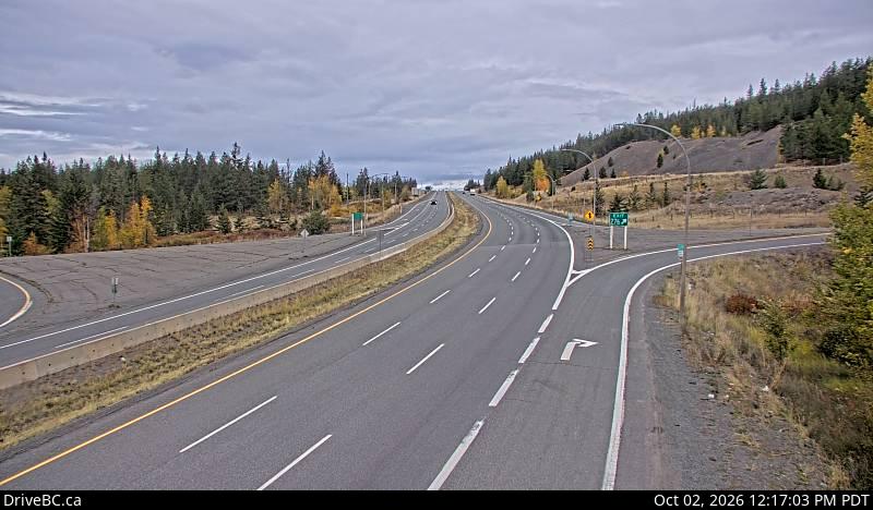 Latest DriveBC image at Comstock - N