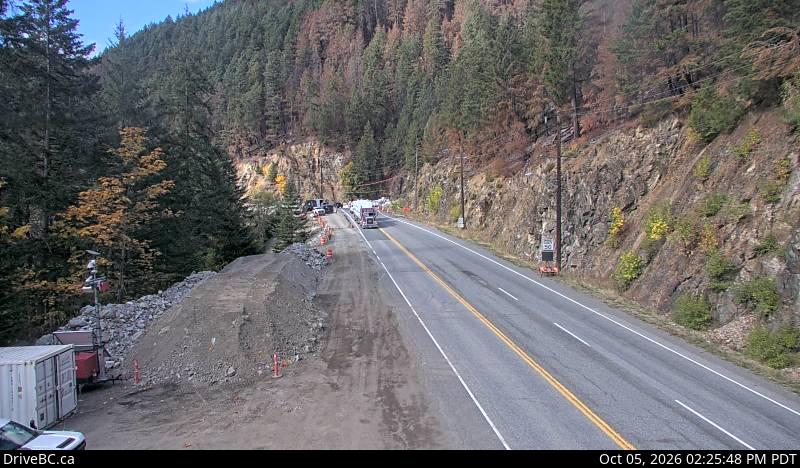 Latest DriveBC image at Hells Gate - N