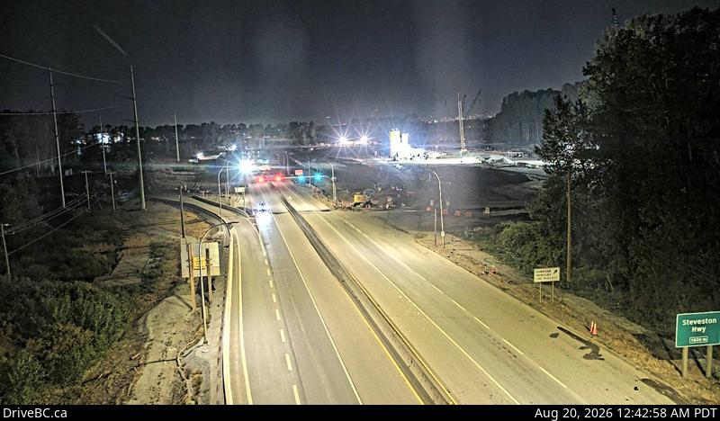 Latest DriveBC image at Deas