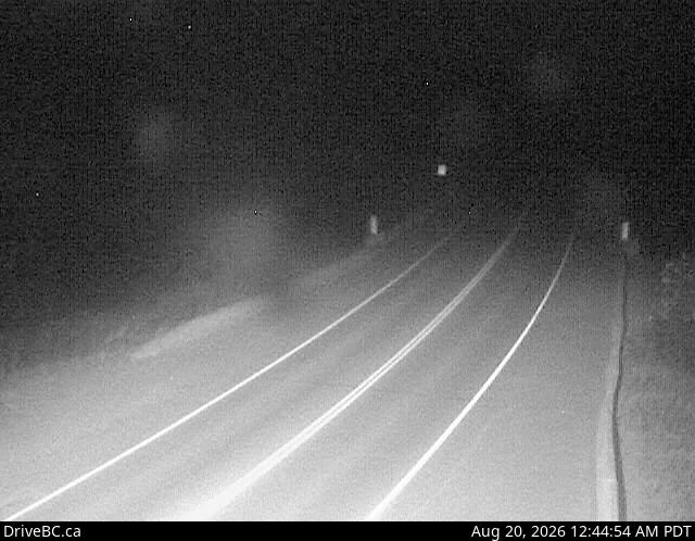 Latest DriveBC image at Trout Creek