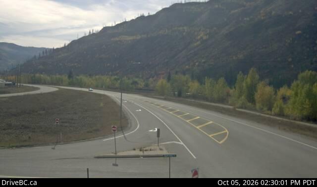 Latest DriveBC image at Barriere