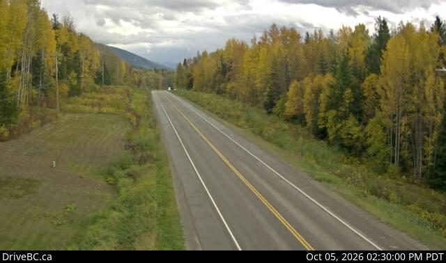 Latest DriveBC image at Dunster Station Road
