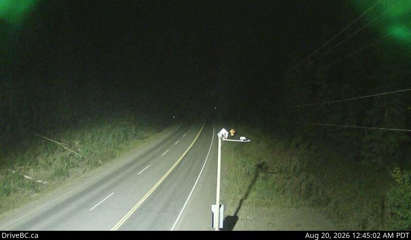Latest DriveBC image at Six Mile Hill
