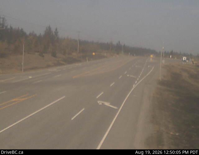 Latest DriveBC image at Big Bar