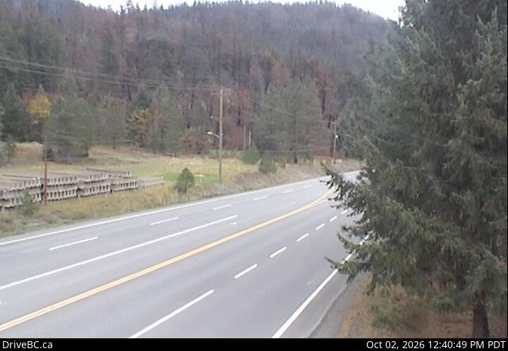 Latest DriveBC image at Boston Bar - S