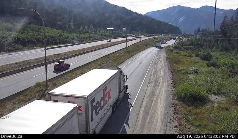 Latest DriveBC image at Zopkios Southbound - S