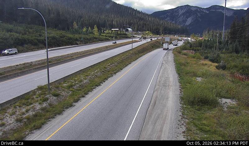 Latest DriveBC image at Zopkios Southbound - S