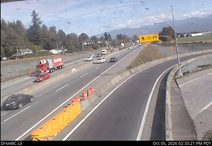 Latest DriveBC image at Sumas Way - E