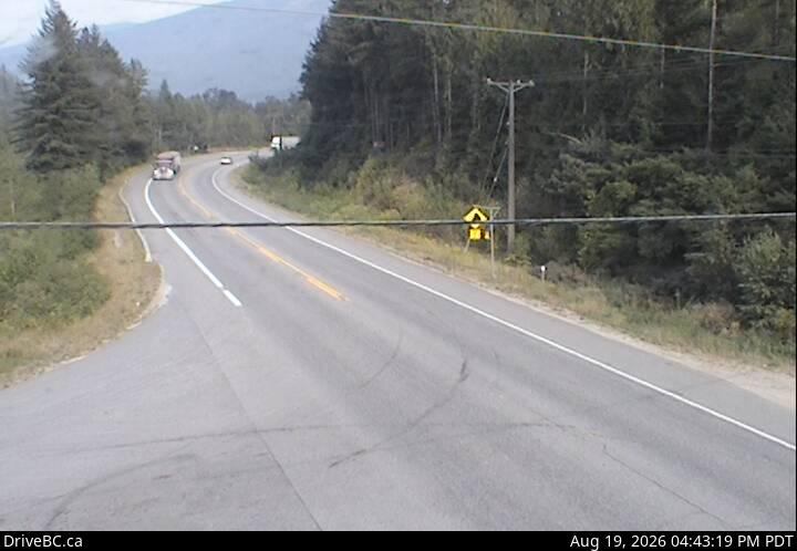 Latest DriveBC image at Sicamous - E