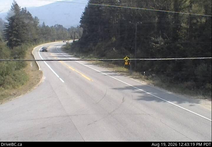Latest DriveBC image at Sicamous - E