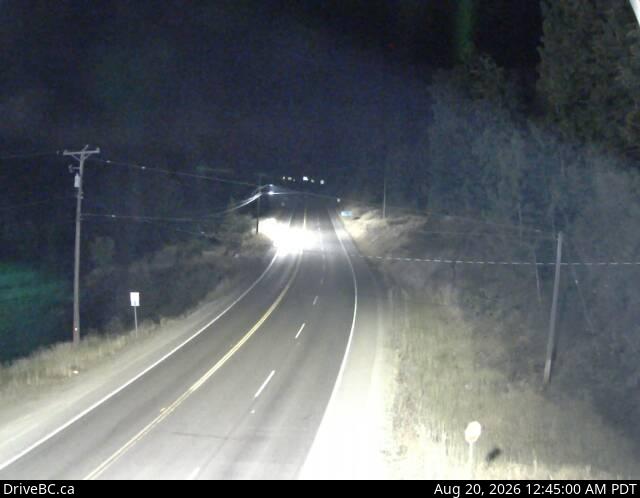 Latest DriveBC image at Princeton