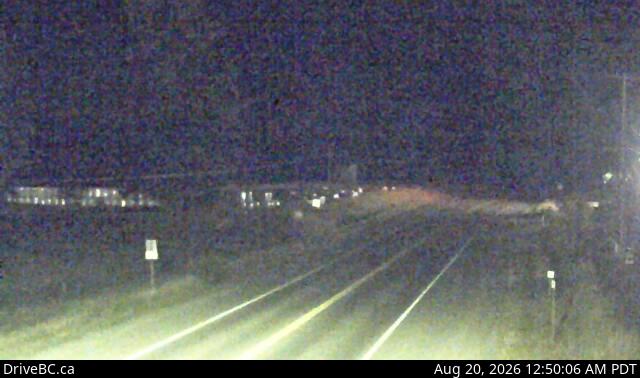 Latest DriveBC image at Little Fort