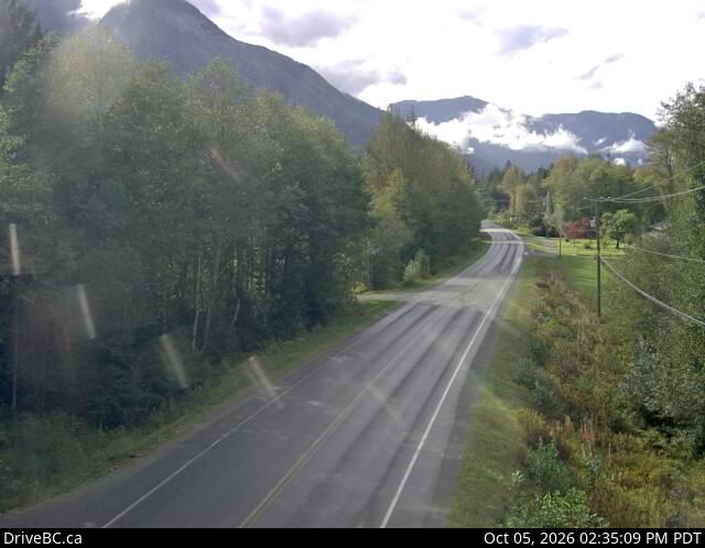 Latest DriveBC image at Hagensborg