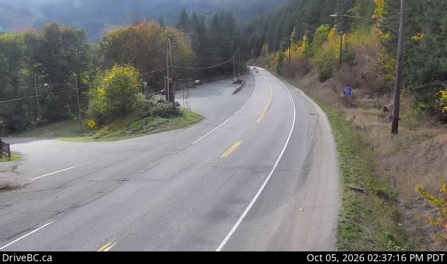 Latest DriveBC image at Yale - S