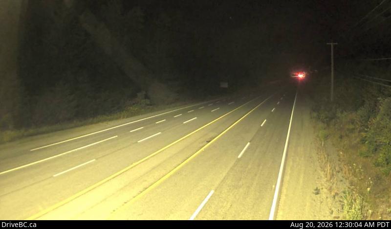 Latest DriveBC image at Hope Slide