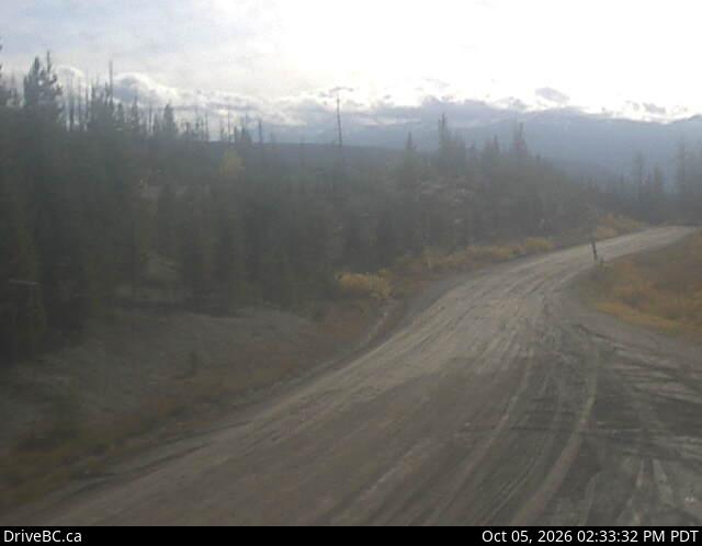 Latest DriveBC image at Heckman Summit