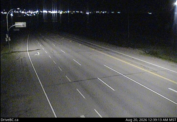 Latest DriveBC image at Dawson Creek - E