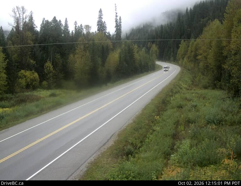 Latest DriveBC image at Lempriere