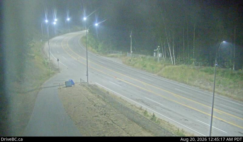 Latest DriveBC image at Galena Bay Landing - End