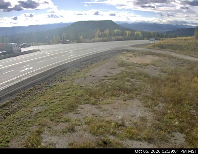Latest DriveBC image at Steamboat Hill
