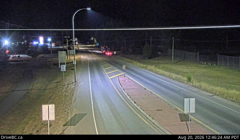 Latest DriveBC image at Clearwater - N